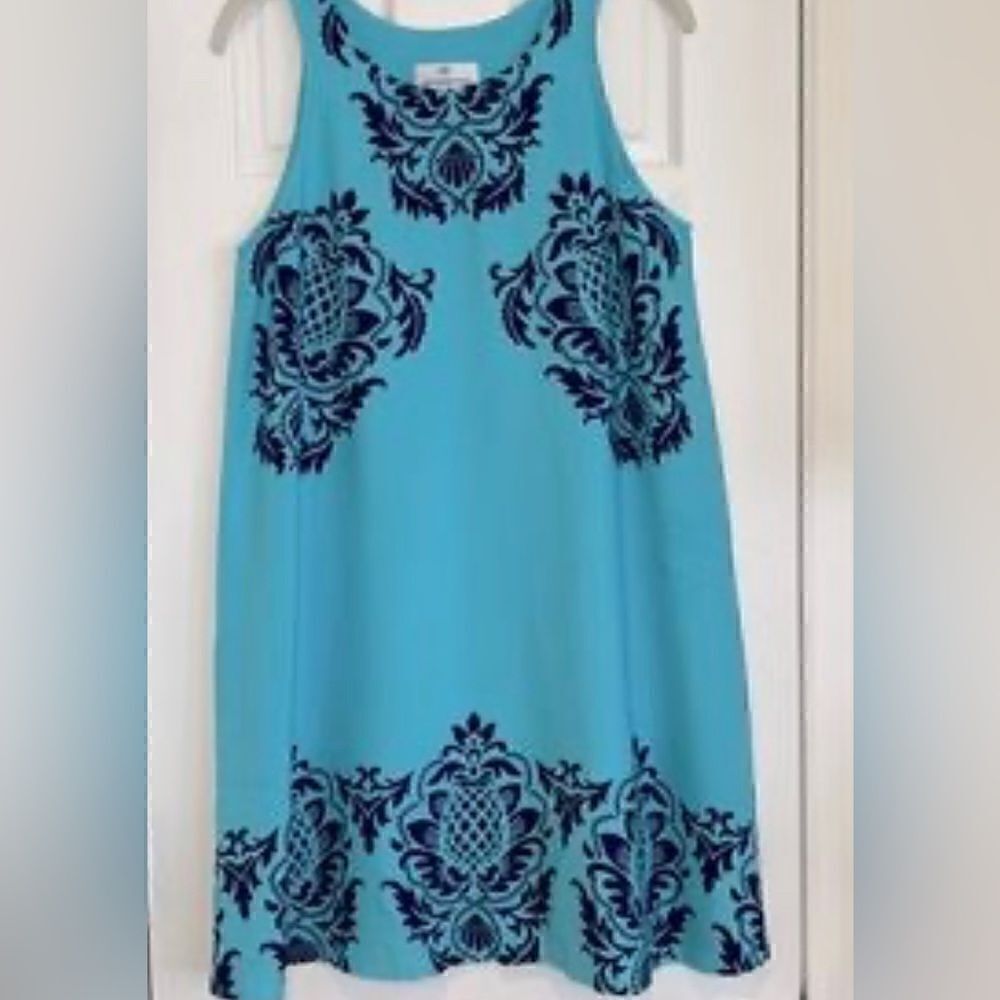 Southern Tide Women's Peyton Swing Light Blue Sleeveless Dress XS - 2/6/24
